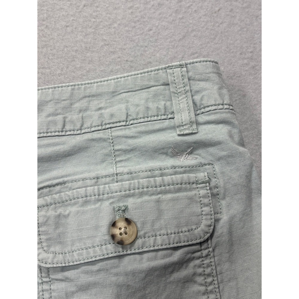 Eddie Bauer Cargo Shorts Size 8 Womens Casual Outdoor Hiking‎ Gray - Picture 7 of 12